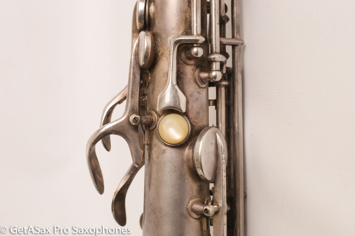 Conn NWII Alto Original Silver Plate 201785 Great Shape Old Pads