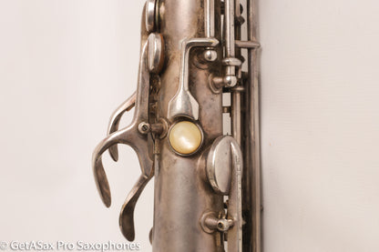 Conn NWII Alto Original Silver Plate 201785 Great Shape Old Pads