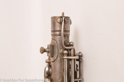 Conn NWII Alto Original Silver Plate 201785 Great Shape Old Pads