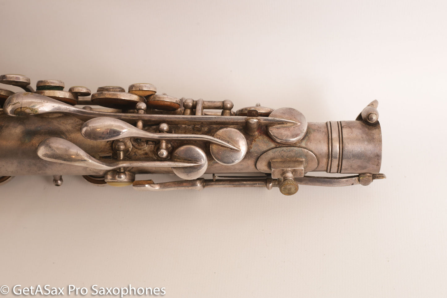 Conn NWII Alto Original Silver Plate 201785 Great Shape Old Pads