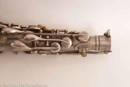 Conn NWII Alto Original Silver Plate 201785 Great Shape Old Pads