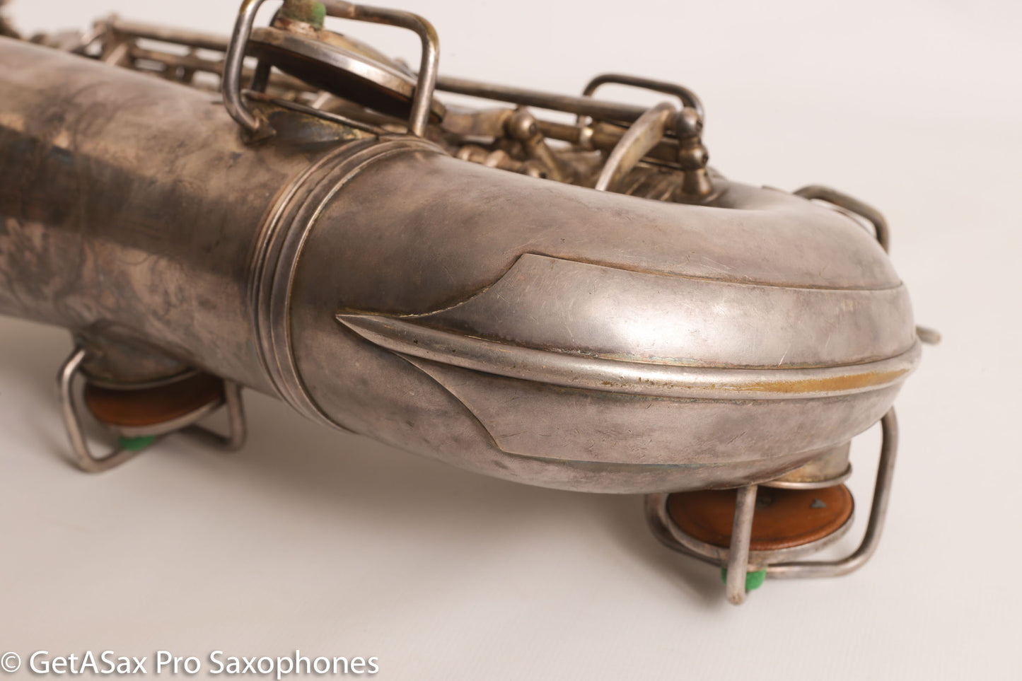 Conn NWII Alto Original Silver Plate 201785 Great Shape Old Pads