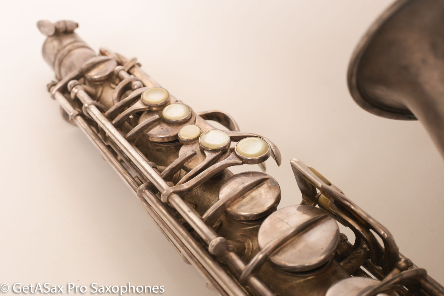 Conn NWII Alto Original Silver Plate 201785 Great Shape Old Pads