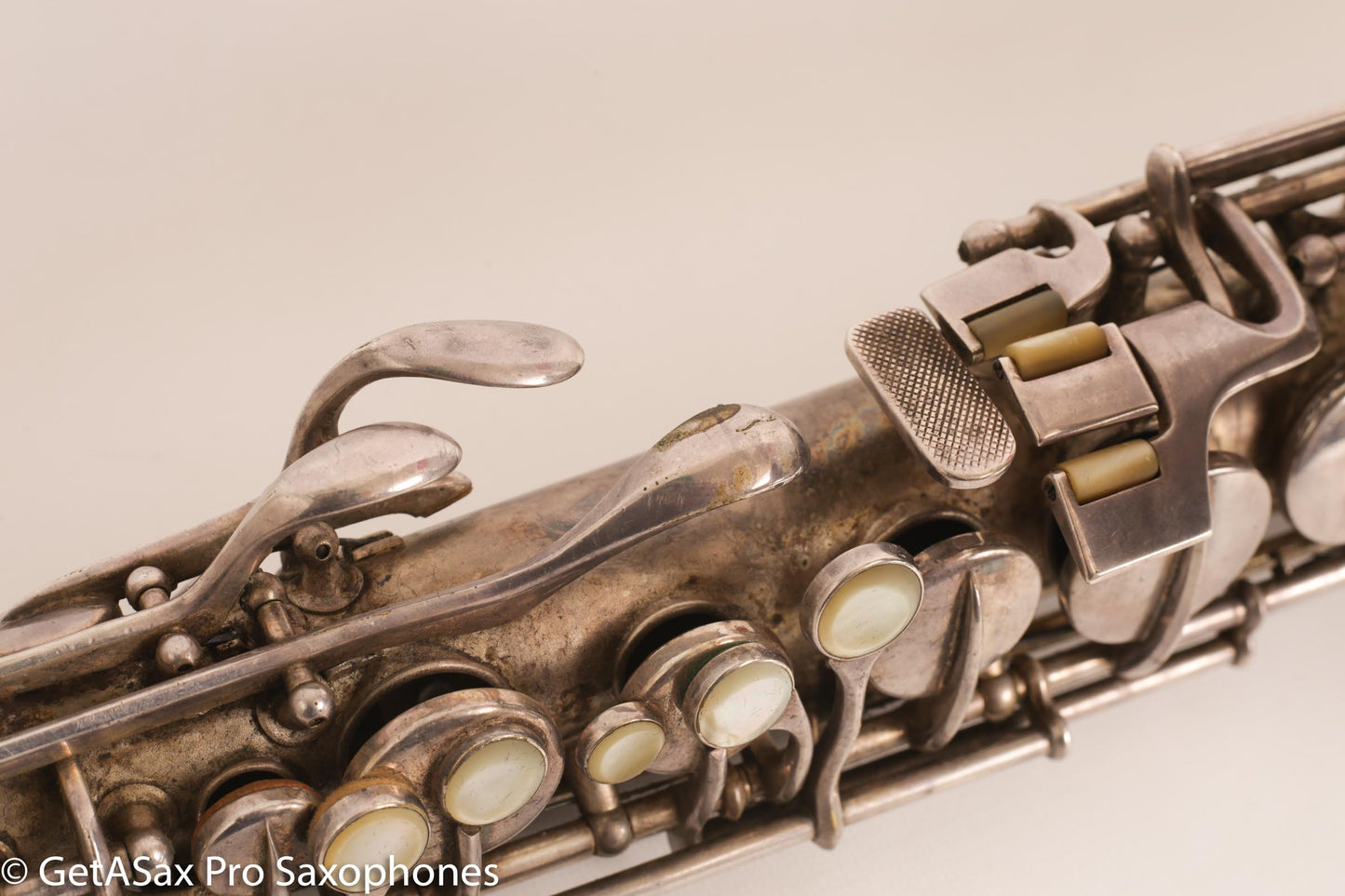 Conn NWII Alto Original Silver Plate 201785 Great Shape Old Pads