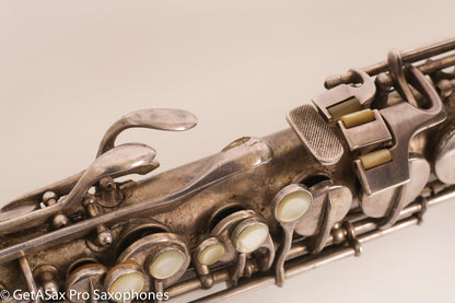 Conn NWII Alto Original Silver Plate 201785 Great Shape Old Pads