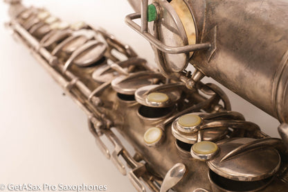 Conn NWII Alto Original Silver Plate 201785 Great Shape Old Pads