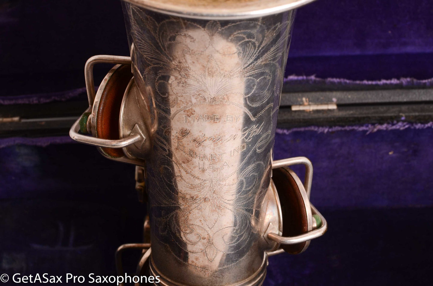 Conn New Wonder II Alto Saxophone Silver Plate 227313