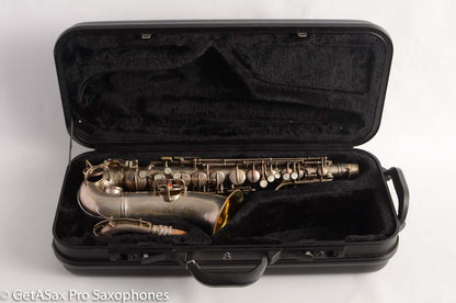 Conn New Wonder II Chu Berry Alto Saxophone 1925 Original Silver Plate 148868