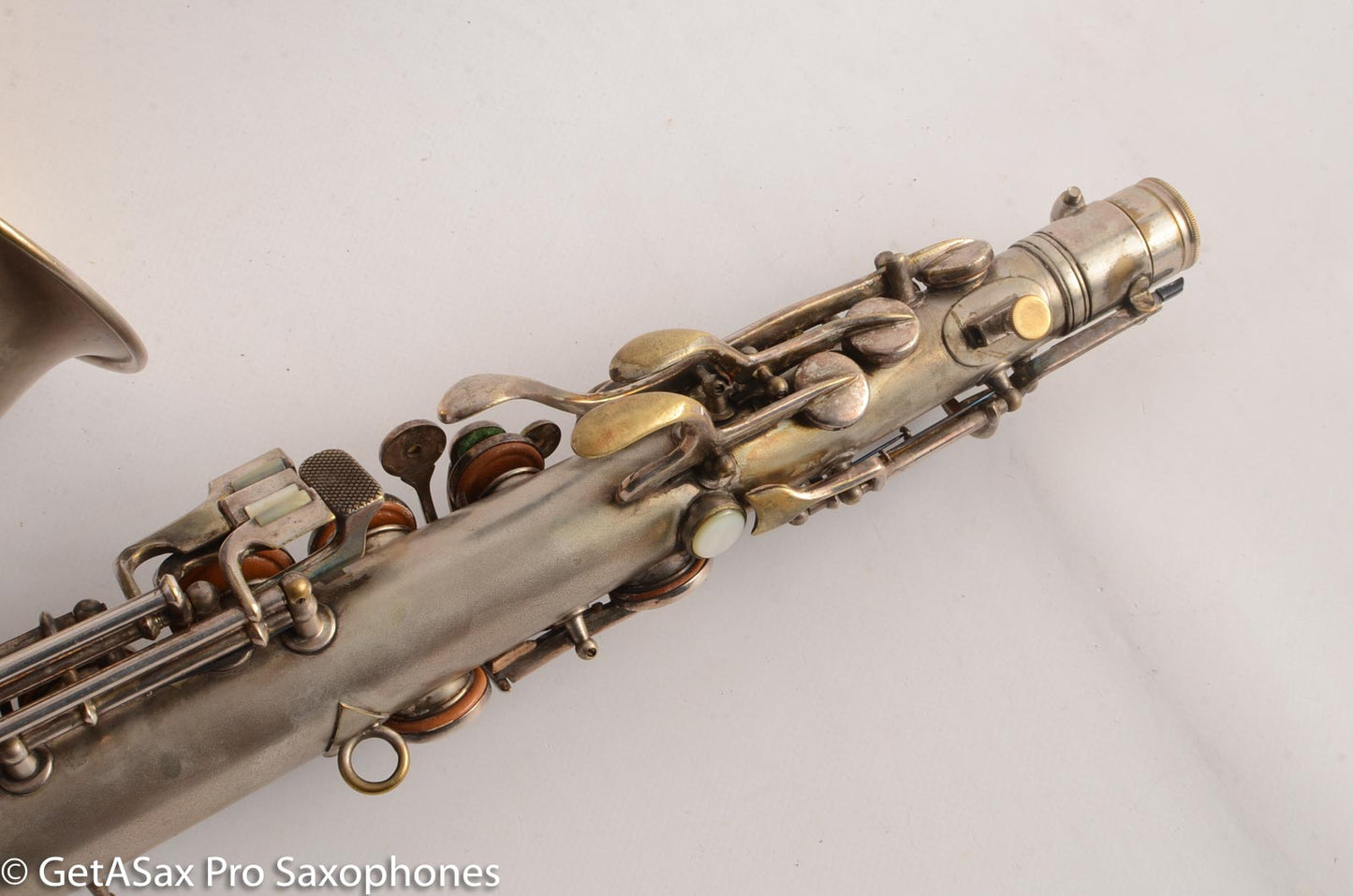 Conn New Wonder II Chu Berry Alto Saxophone 1925 Original Silver Plate 148868