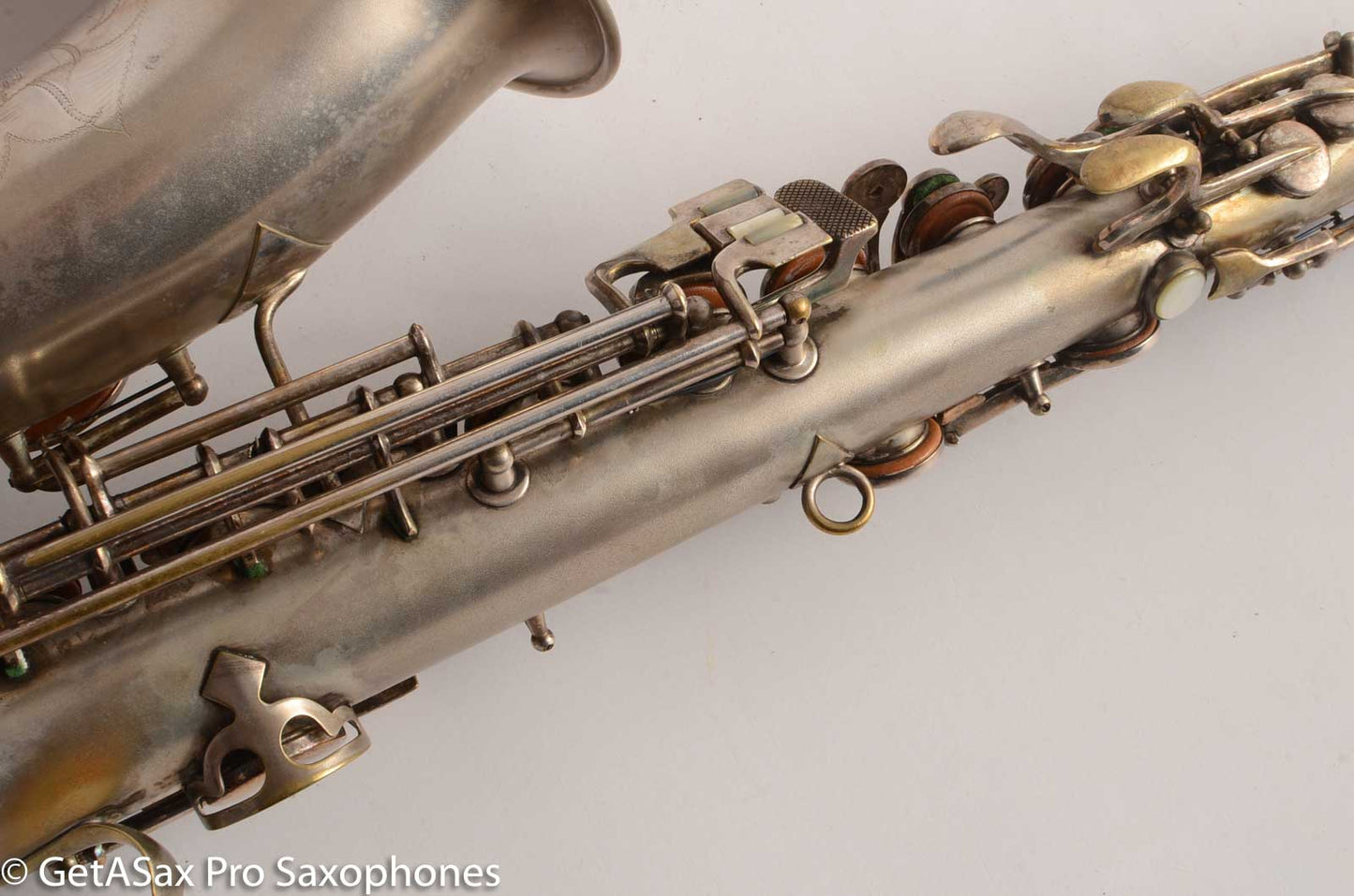 Conn New Wonder II Chu Berry Alto Saxophone 1925 Original Silver Plate 148868