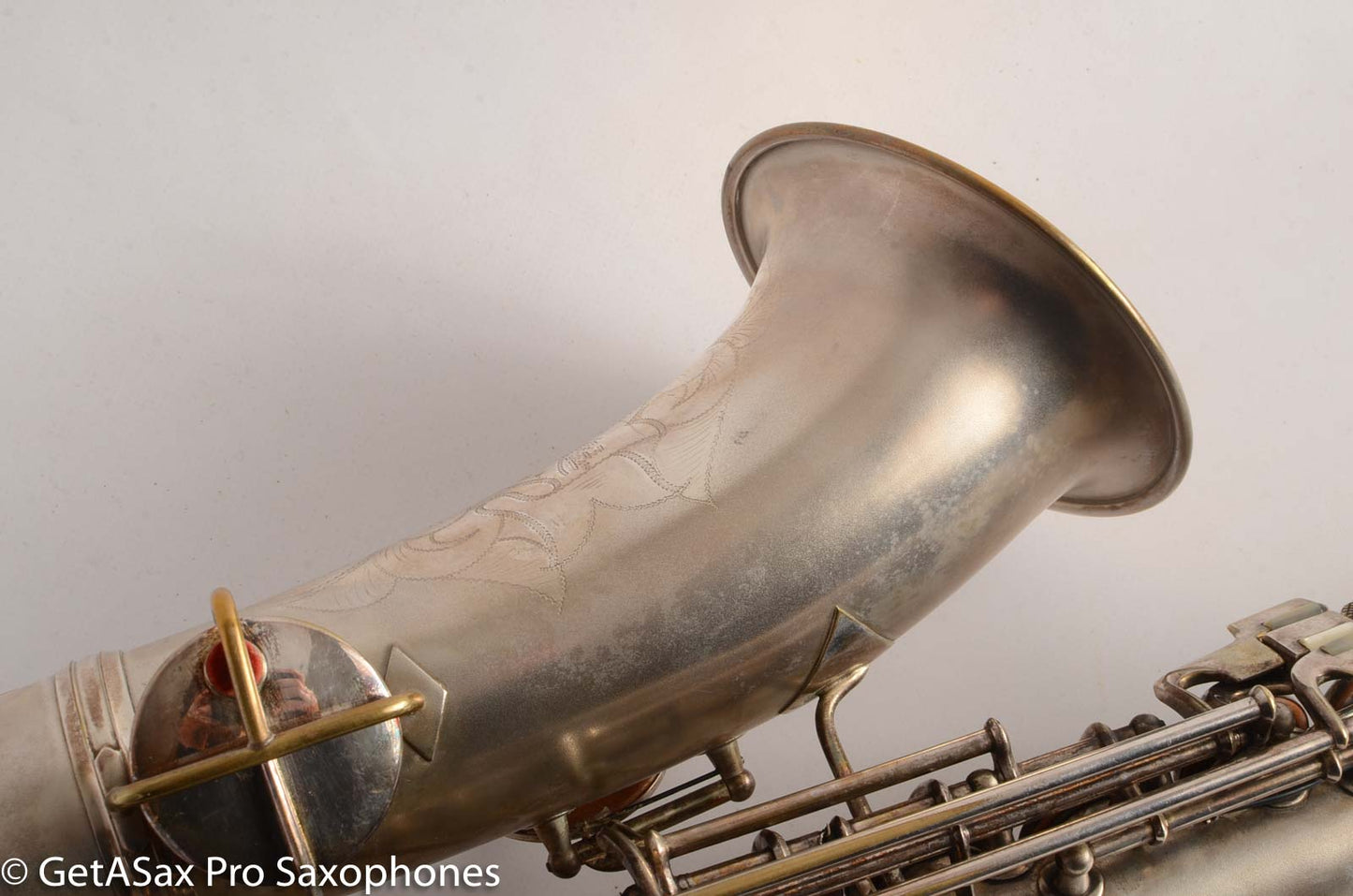 Conn New Wonder II Chu Berry Alto Saxophone 1925 Original Silver Plate 148868