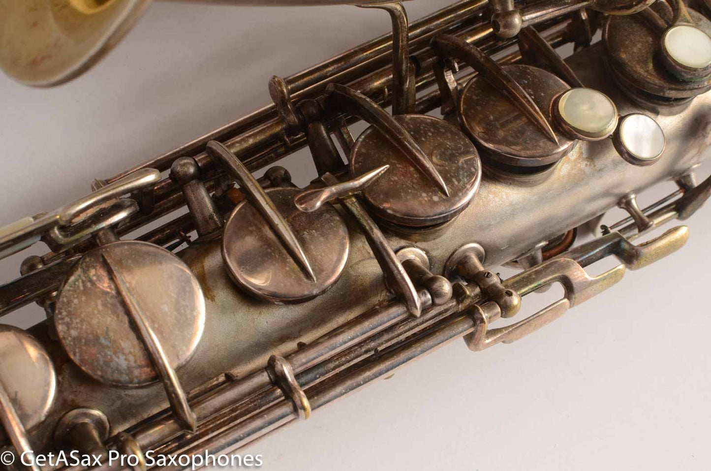 Conn New Wonder II Chu Berry Alto Saxophone 1925 Original Silver Plate 148868
