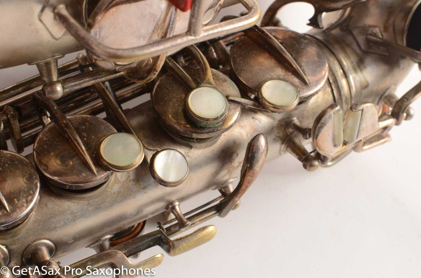 Conn New Wonder II Chu Berry Alto Saxophone 1925 Original Silver Plate 148868