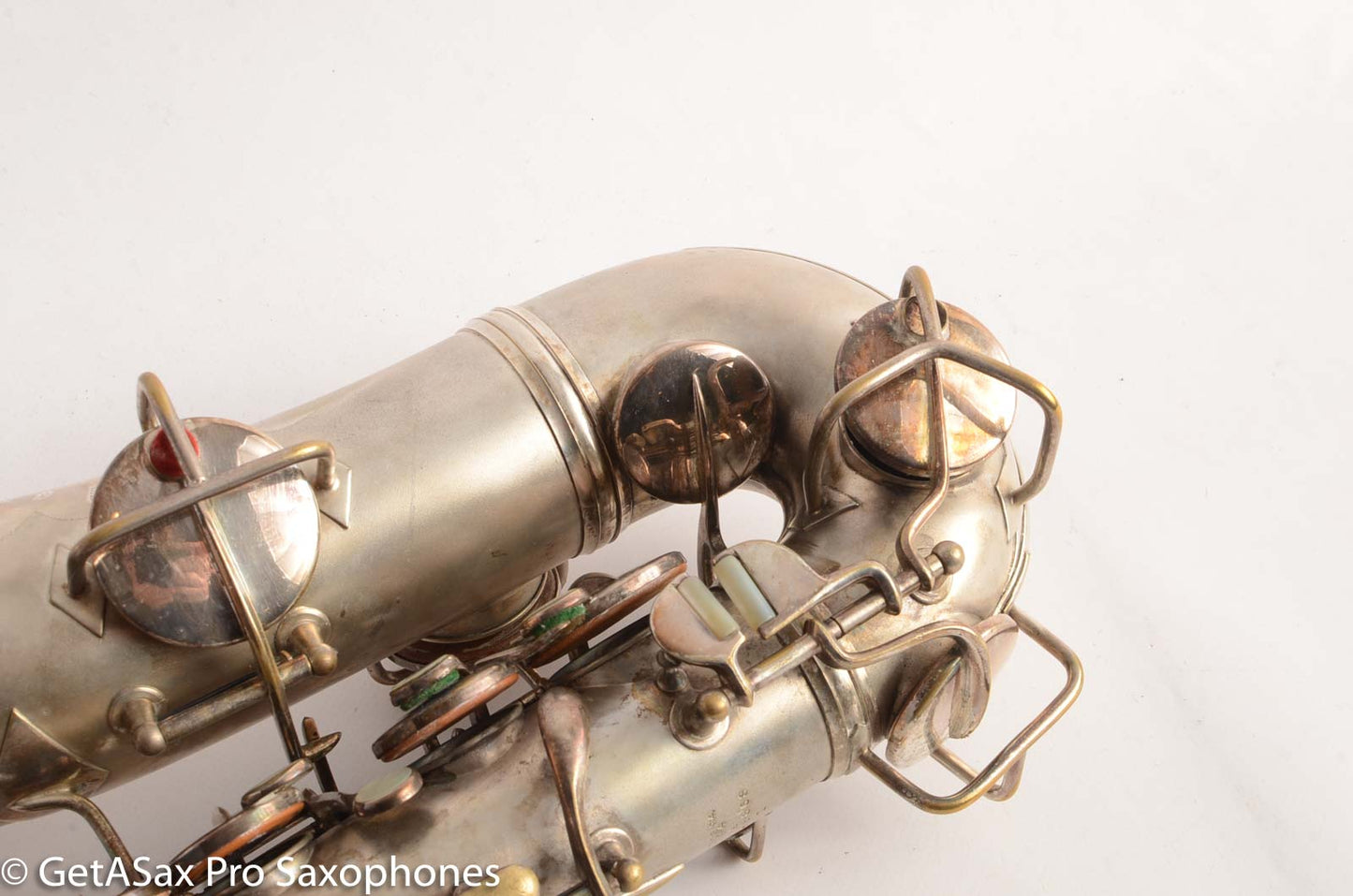 Conn New Wonder II Chu Berry Alto Saxophone 1925 Original Silver Plate 148868