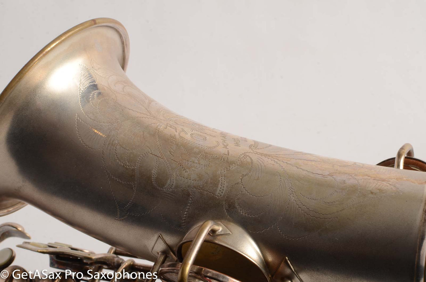 Conn New Wonder II Chu Berry Alto Saxophone 1925 Original Silver Plate 148868