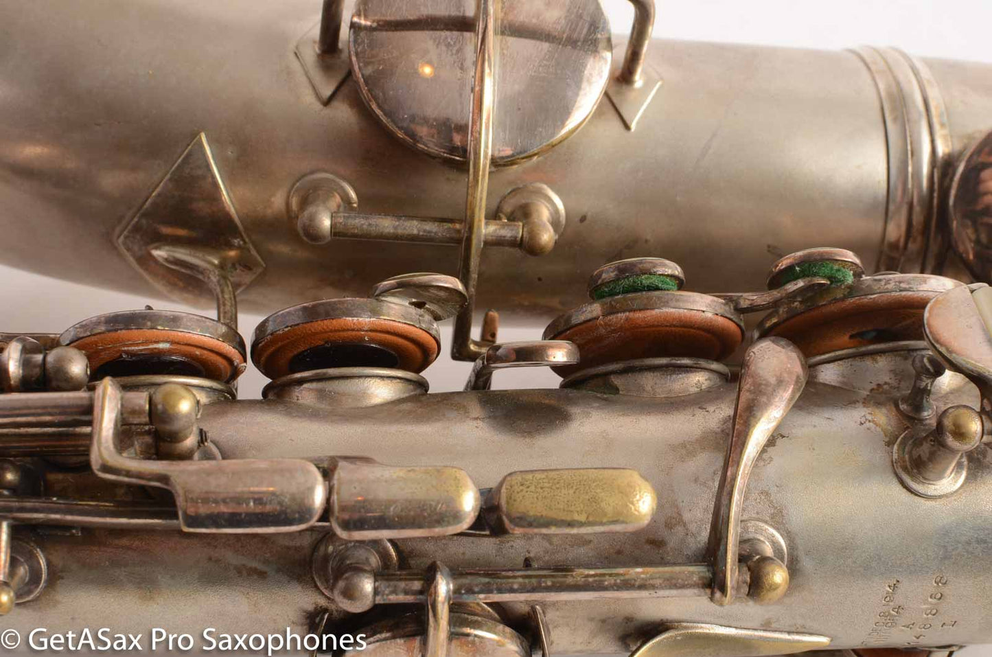 Conn New Wonder II Chu Berry Alto Saxophone 1925 Original Silver Plate 148868