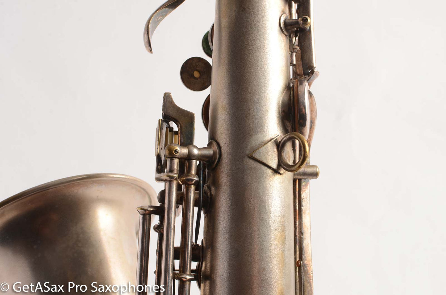 Conn New Wonder II Chu Berry Alto Saxophone 1925 Original Silver Plate 148868