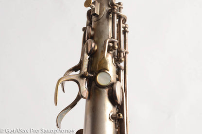 Conn New Wonder II Chu Berry Alto Saxophone 1925 Original Silver Plate 148868