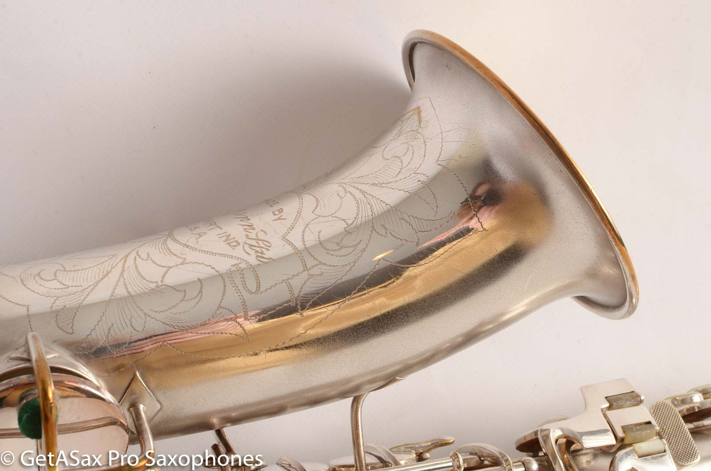 Conn New Wonder II Chu Berry Alto Saxophone Original Silver Plate 1927 201774