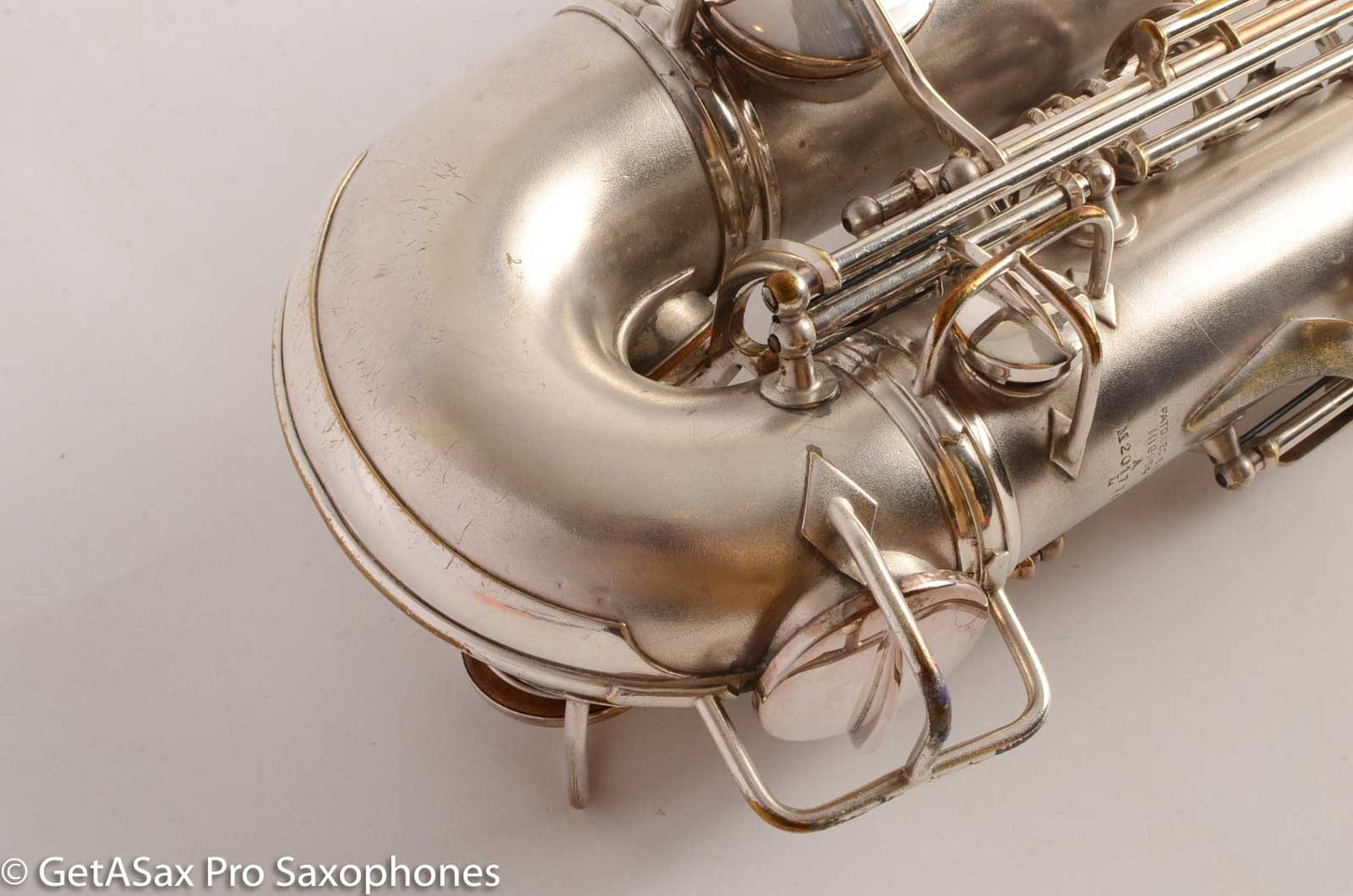 Conn New Wonder II Chu Berry Alto Saxophone Original Silver Plate 1927 201774