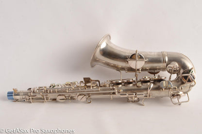 Conn New Wonder II Chu Berry Alto Saxophone Original Silver Plate 1927 201774