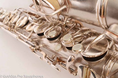 Conn New Wonder II Chu Berry Alto Saxophone Original Silver Plate 1927 201774