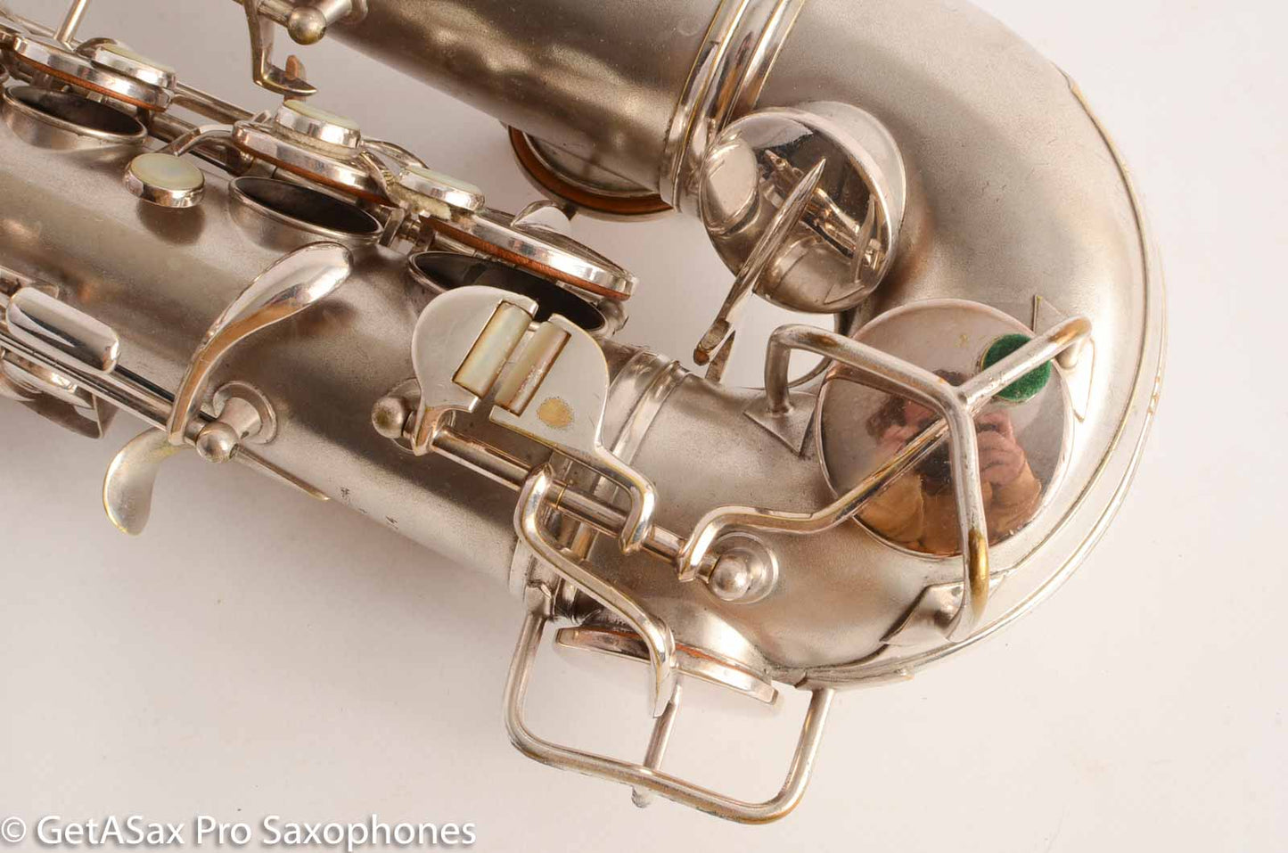 Conn New Wonder II Chu Berry Alto Saxophone Original Silver Plate 1927 201774