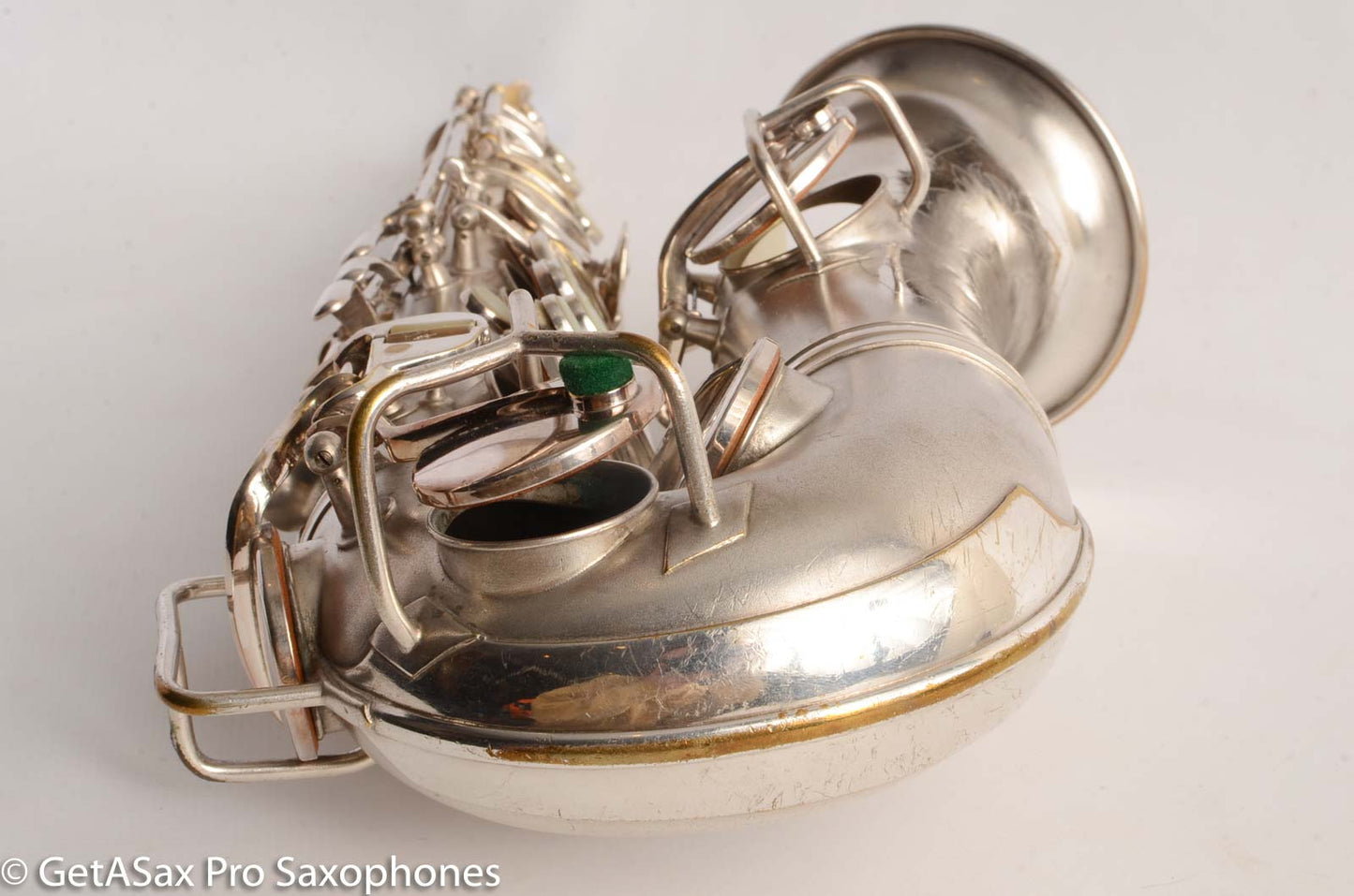 Conn New Wonder II Chu Berry Alto Saxophone Original Silver Plate 1927 201774