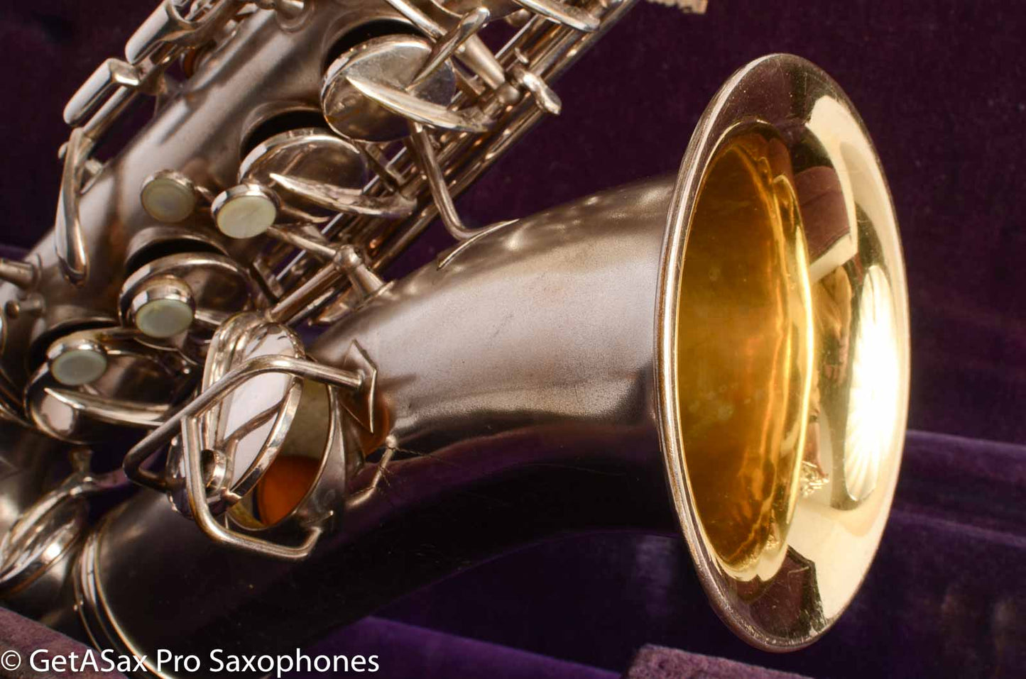 Conn New Wonder II Chu Berry Alto Saxophone Original Silver Plate 1927 201774