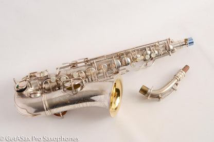 Conn New Wonder II Chu Berry Alto Saxophone Original Silver Plate 1927 201774