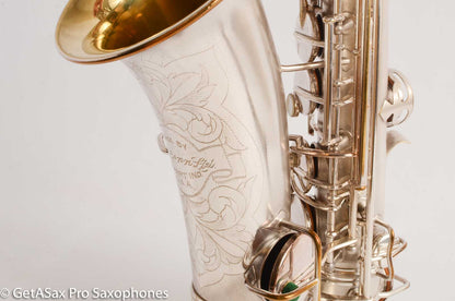 Conn New Wonder II Chu Berry Alto Saxophone Original Silver Plate 1927 201774