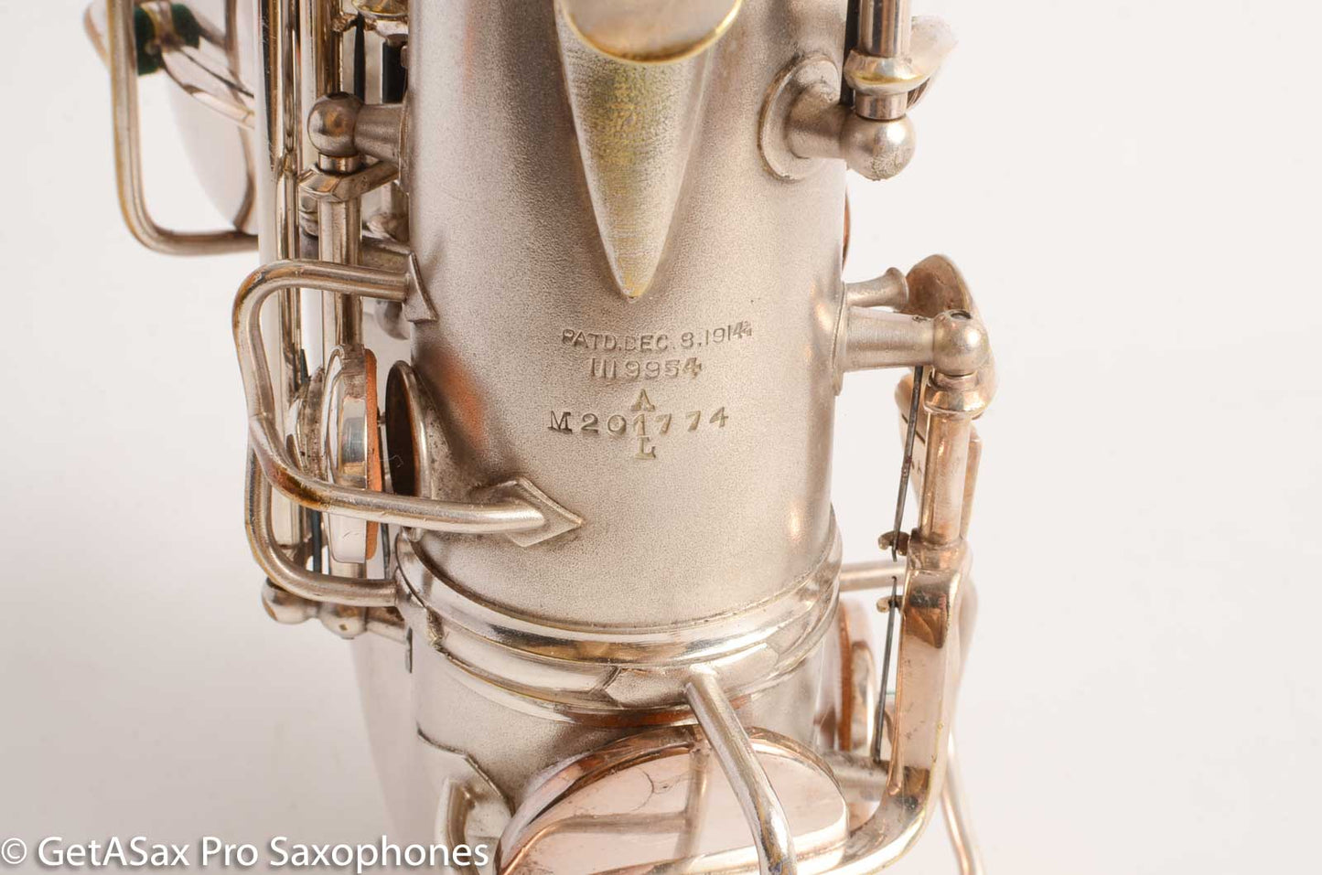 Conn New Wonder II Chu Berry Alto Saxophone Original Silver Plate 1927 201774