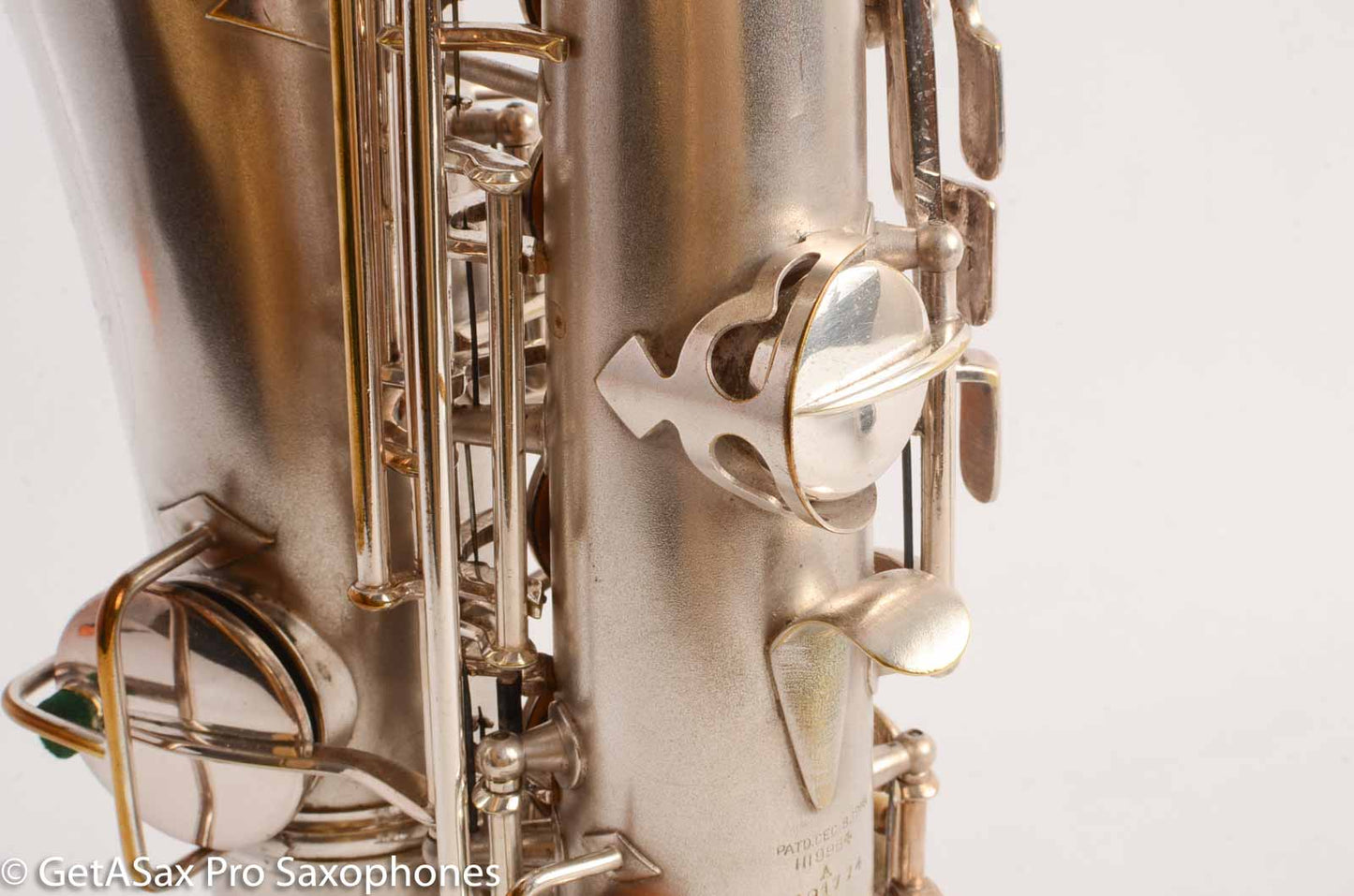 Conn New Wonder II Chu Berry Alto Saxophone Original Silver Plate 1927 201774