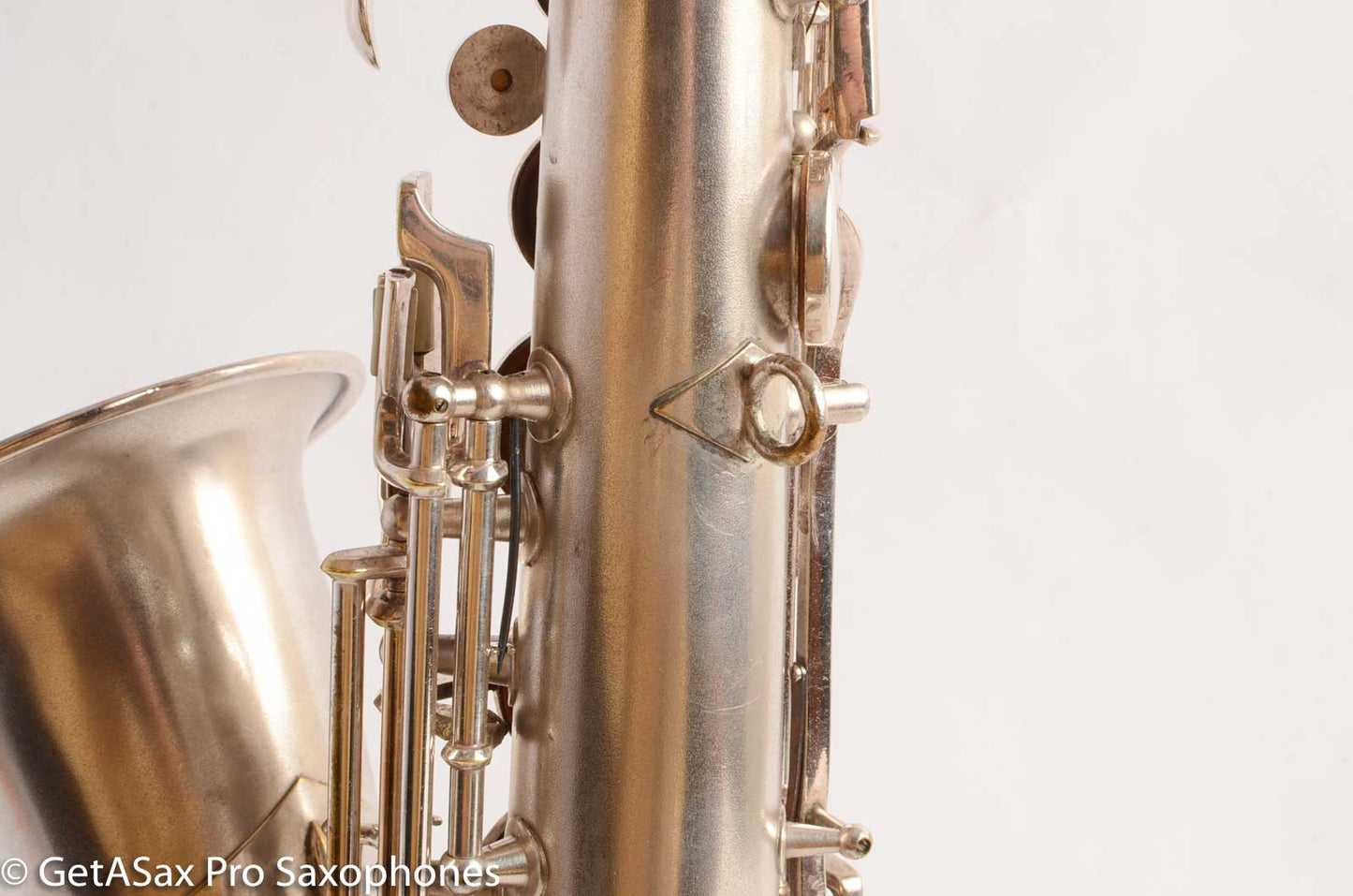 Conn New Wonder II Chu Berry Alto Saxophone Original Silver Plate 1927 201774