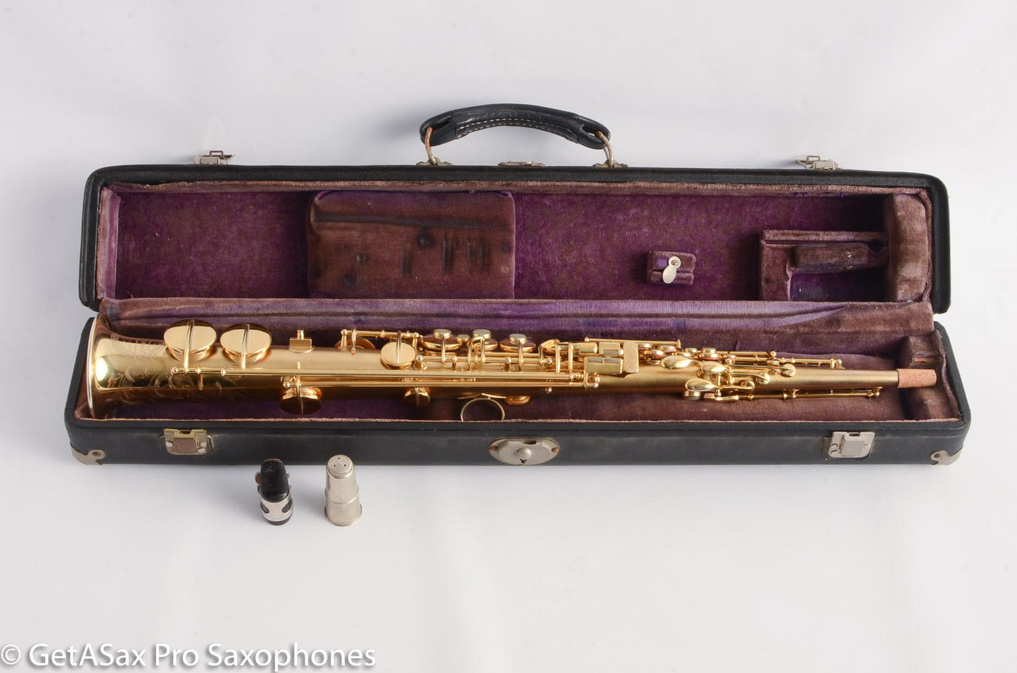 Conn New Wonder II Soprano Saxophone Mint GOLD Plate Matt Stohrer Overhaul!