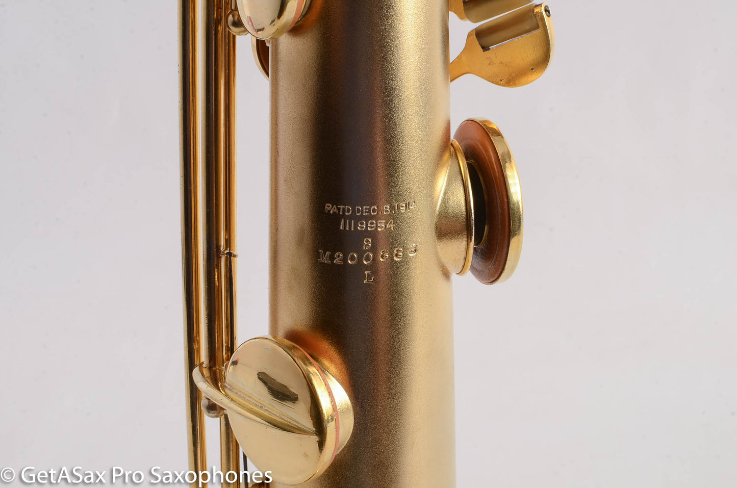 Conn New Wonder II Soprano Saxophone Mint GOLD Plate Matt Stohrer Overhaul!