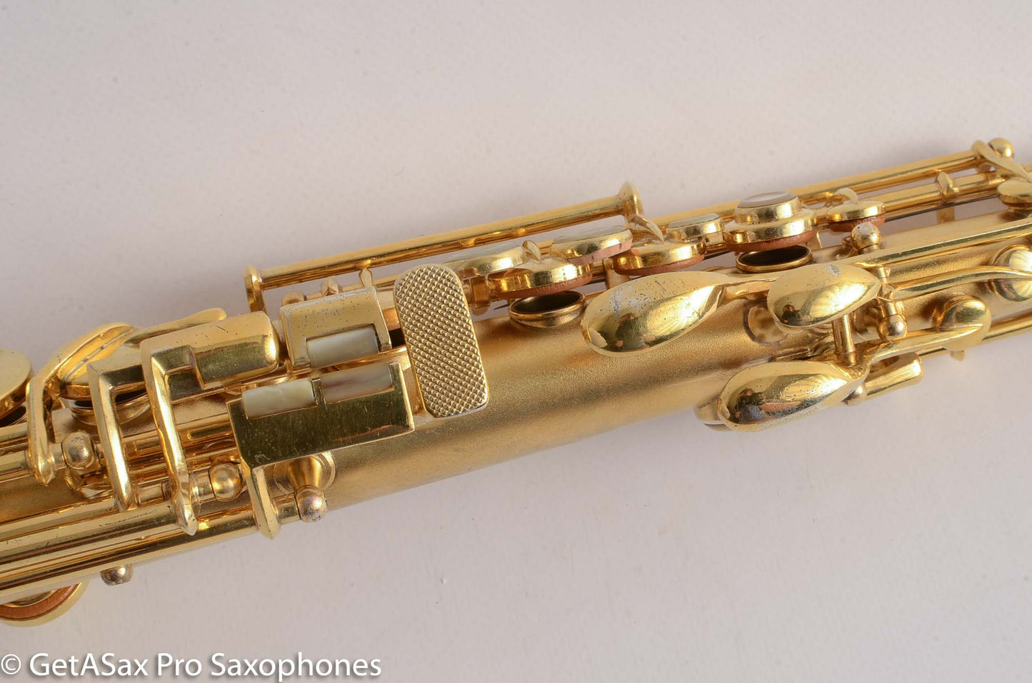 Conn New Wonder II Soprano Saxophone Mint GOLD Plate Matt Stohrer Overhaul!