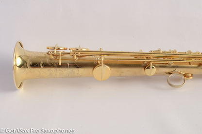 Conn New Wonder II Soprano Saxophone Mint GOLD Plate Matt Stohrer Overhaul!