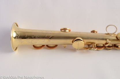 Conn New Wonder II Soprano Saxophone Mint GOLD Plate Matt Stohrer Overhaul!
