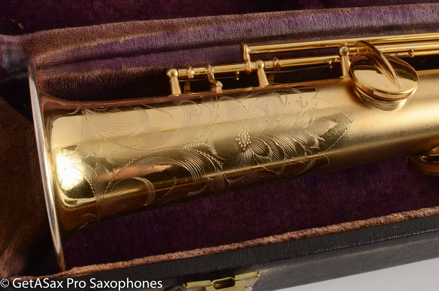 Conn New Wonder II Soprano Saxophone Mint GOLD Plate Matt Stohrer Overhaul!