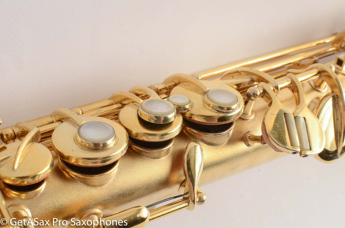 Conn New Wonder II Soprano Saxophone Mint GOLD Plate Matt Stohrer Overhaul!