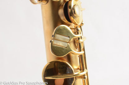Conn New Wonder II Soprano Saxophone Mint GOLD Plate Matt Stohrer Overhaul!