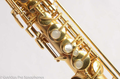 Conn New Wonder II Soprano Saxophone Mint GOLD Plate Matt Stohrer Overhaul!