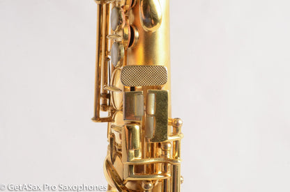 Conn New Wonder II Soprano Saxophone Mint GOLD Plate Matt Stohrer Overhaul!