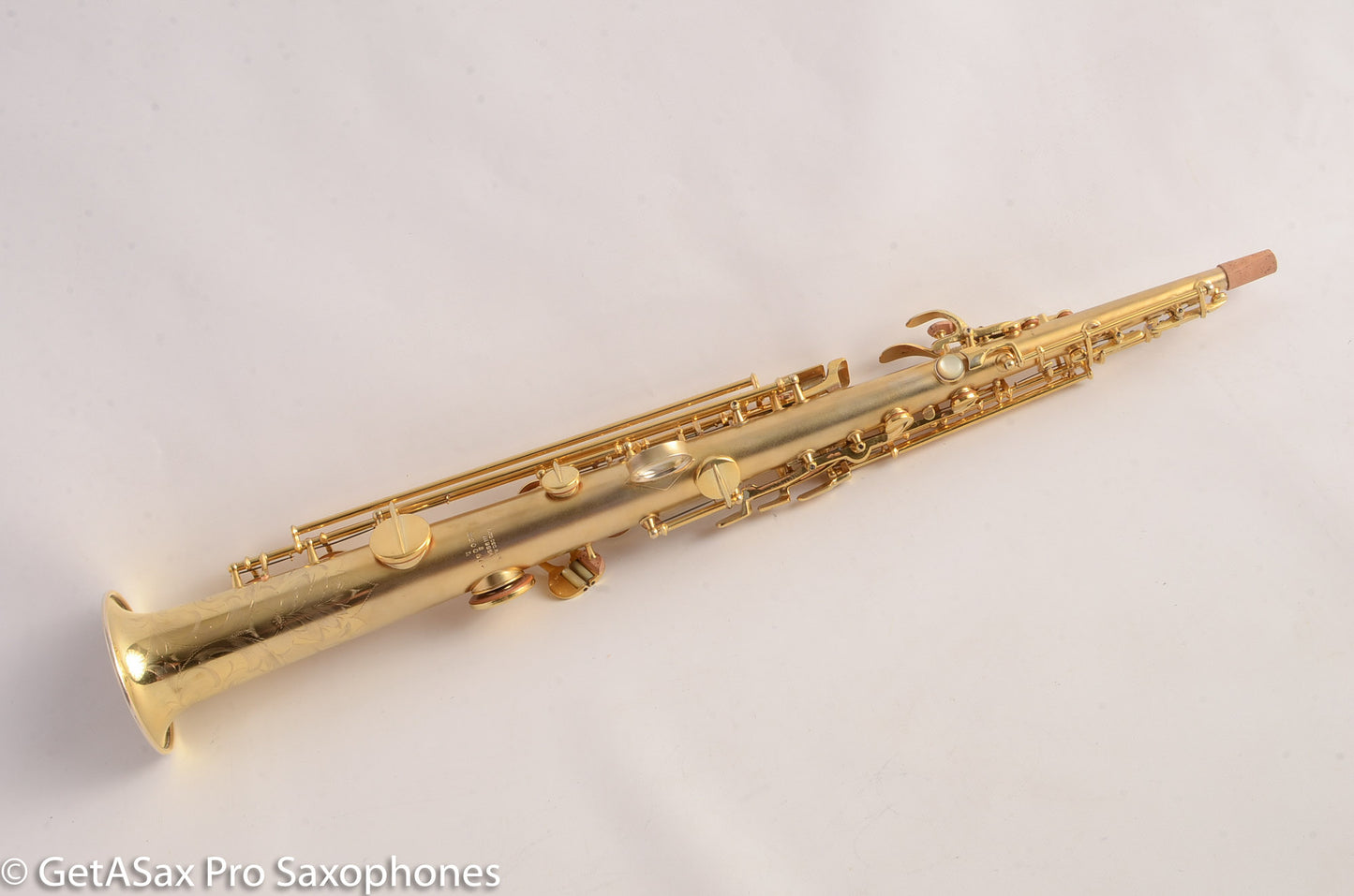 Conn New Wonder II Soprano Saxophone Mint GOLD Plate Matt Stohrer Overhaul!