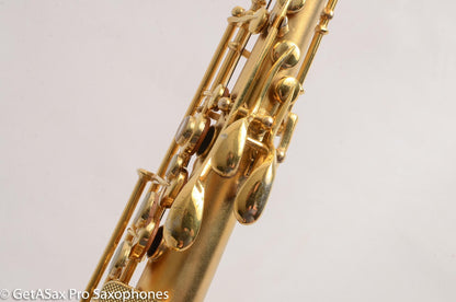 Conn New Wonder II Soprano Saxophone Mint GOLD Plate Matt Stohrer Overhaul!