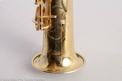 Conn New Wonder II Soprano Saxophone Mint GOLD Plate Matt Stohrer Overhaul!