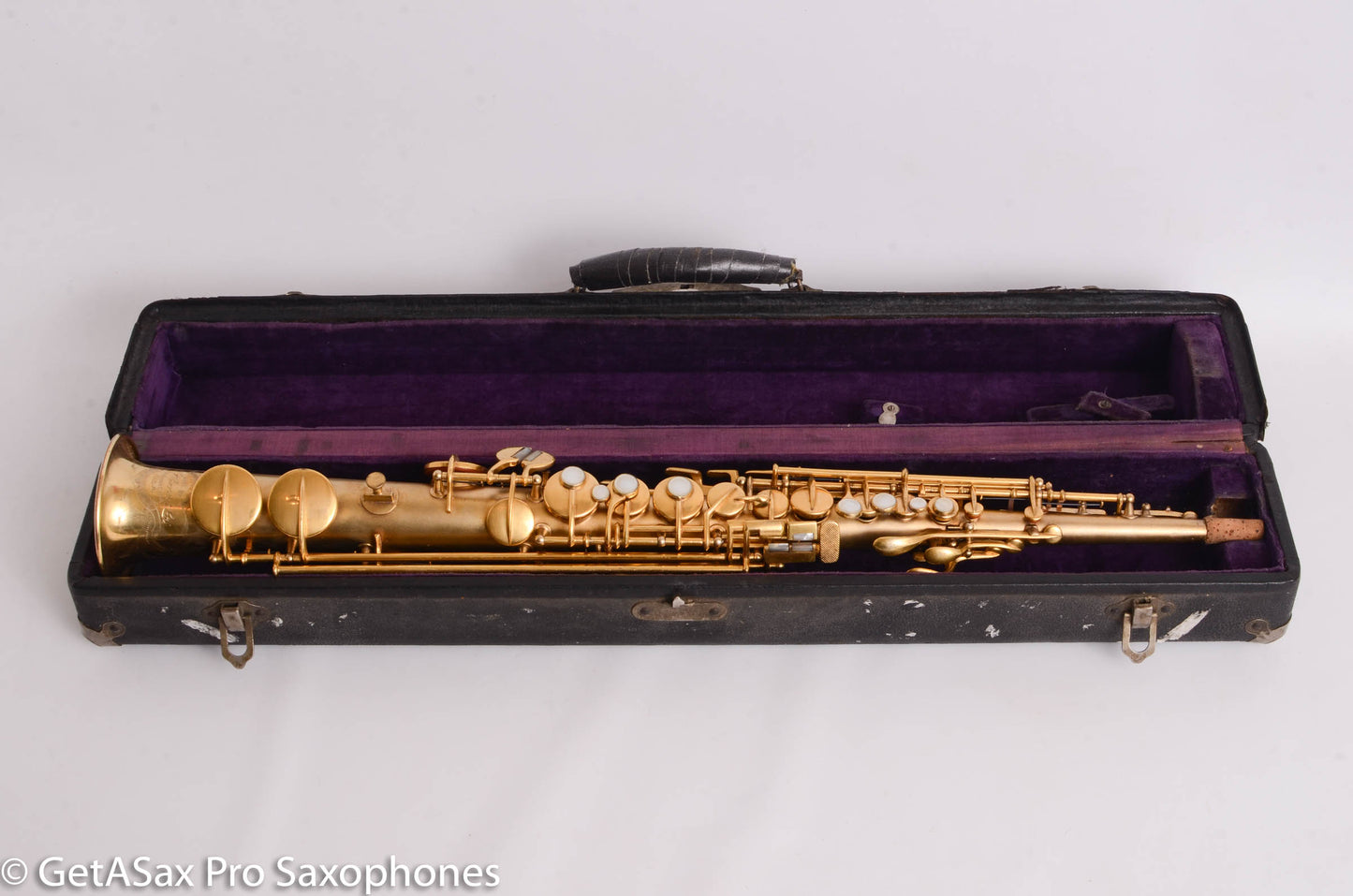Conn New Wonder II Soprano Saxophone Gold Plate 196131
