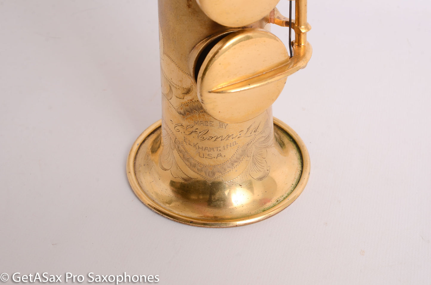 Conn New Wonder II Soprano Saxophone Gold Plate 196131