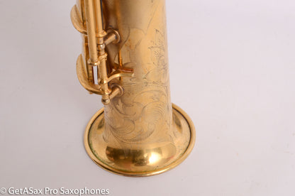 Conn New Wonder II Soprano Saxophone Gold Plate 196131